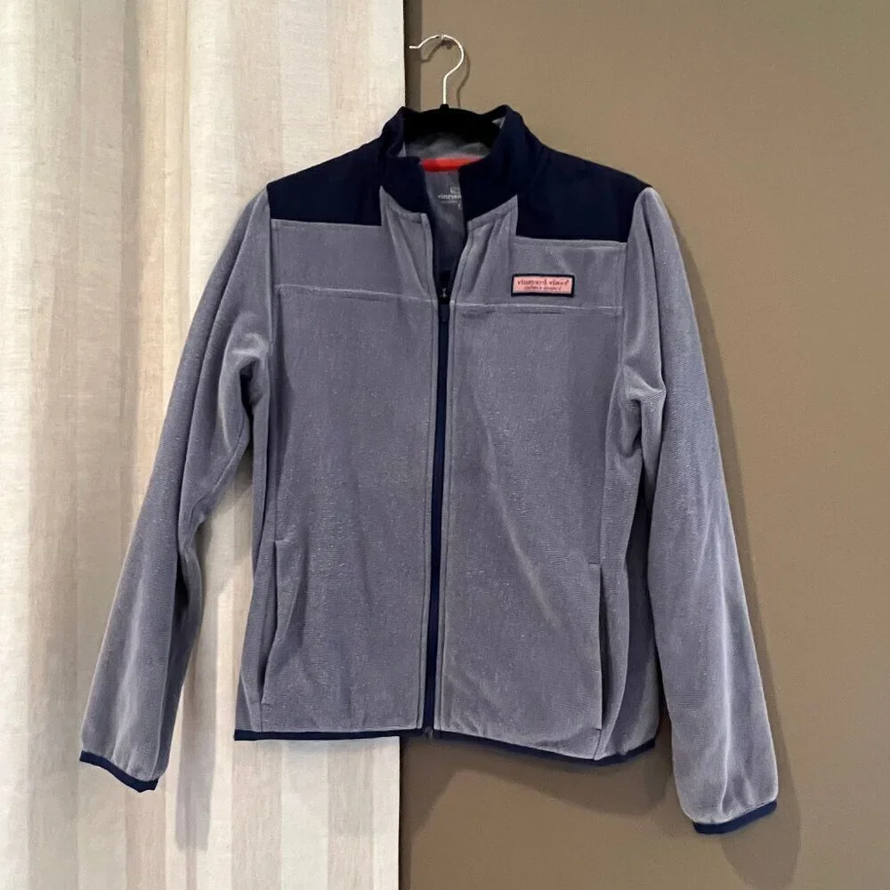 Vineyard Vines Kids End to End Fleece, Size Large (16)